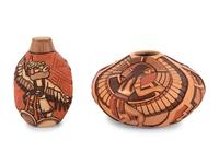 Hopi Carved Pottery