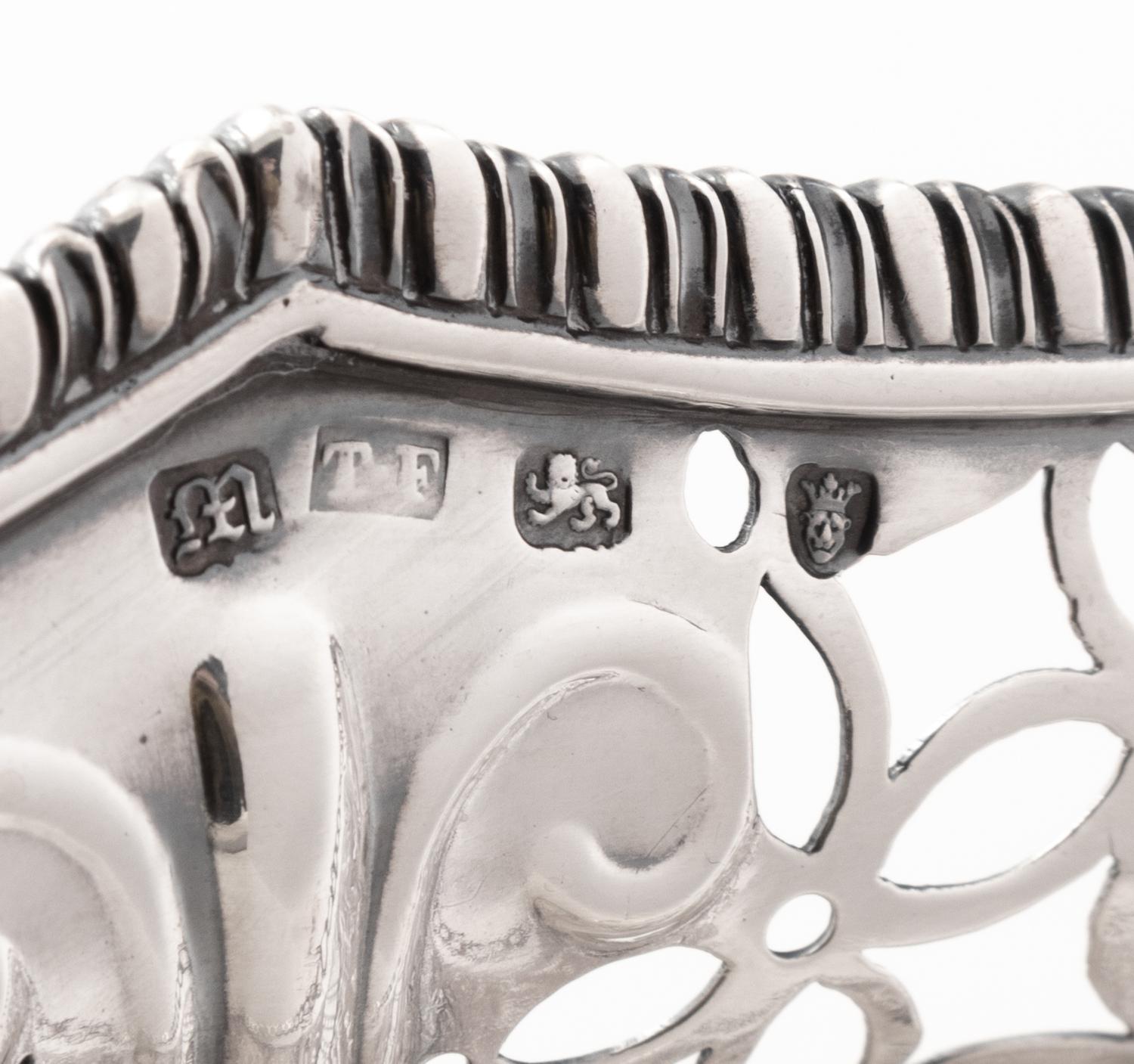 A George III Silver Centerpiece Basket