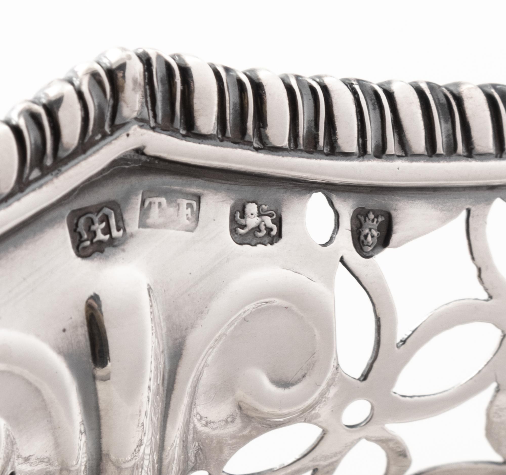 A George III Silver Centerpiece Basket