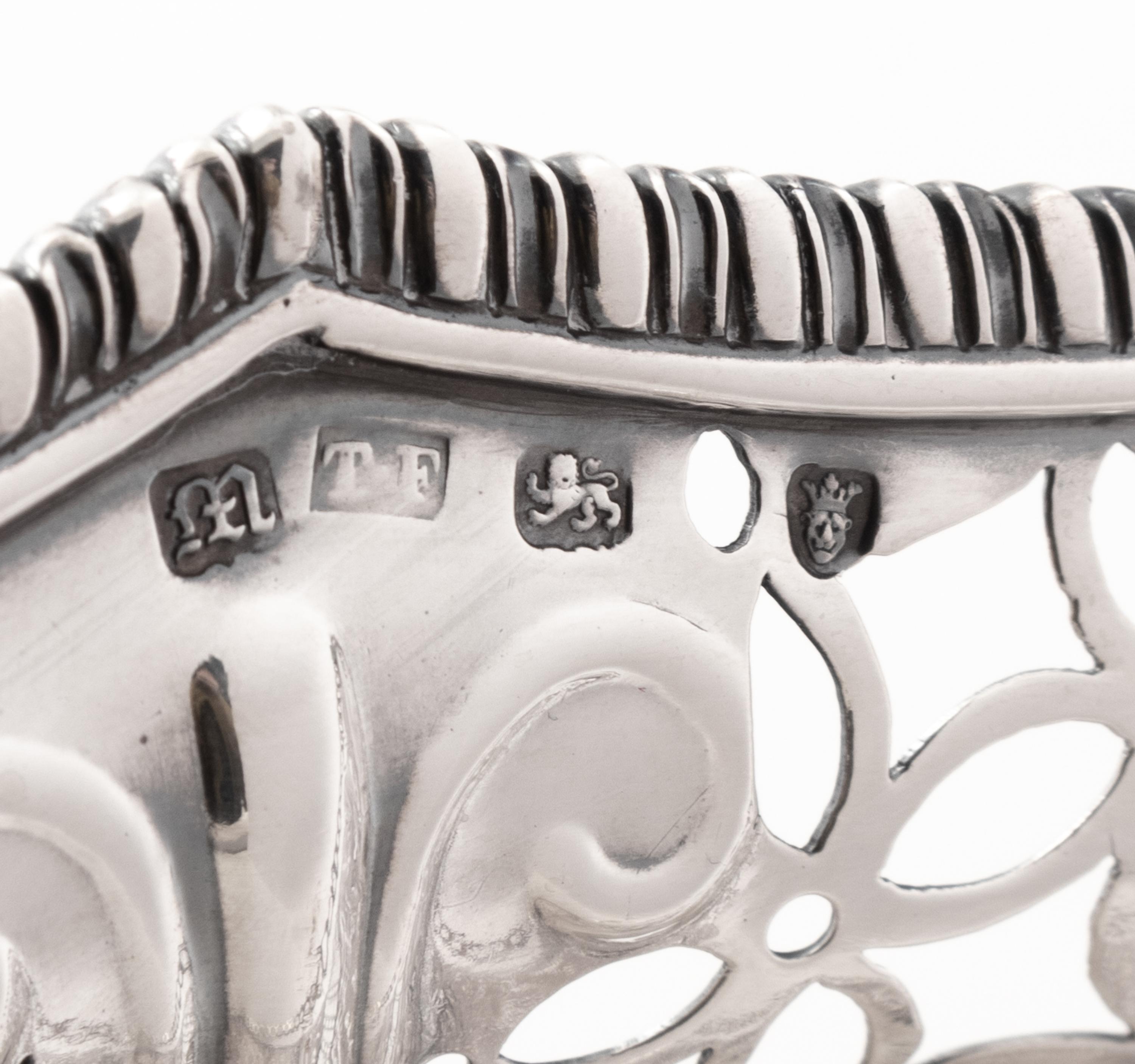 A George III Silver Centerpiece Basket