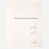 [Private Press] Ashbery, John Years of Indiscretion