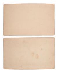 [NATIVE AMERICANS]. LENNY & SAWYERS, photogs. 2 boudoir photographs of Comanche subjects.