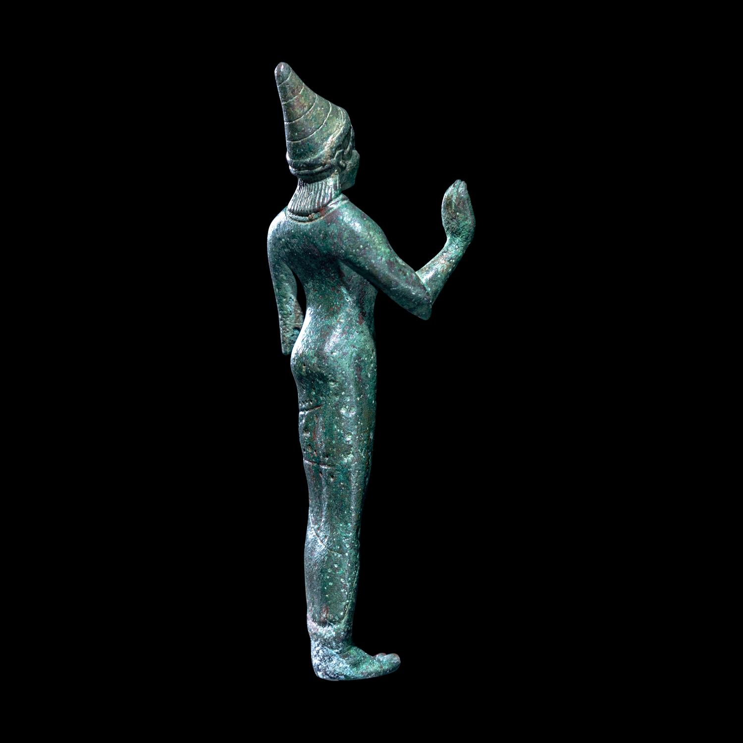 An Etruscan Bronze Kore