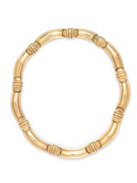 CONVERTIBLE YELLOW GOLD AND DIAMOND NECKLACE