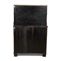 A Regency Mahogany and Brass Inlaid Chiffonier