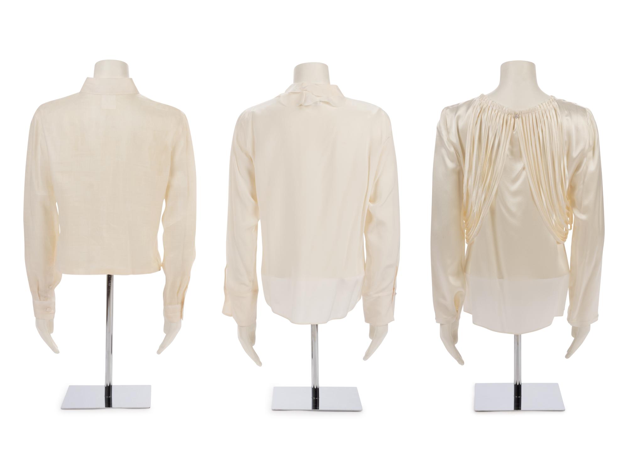 Three Chanel Blouses, 1998-2012