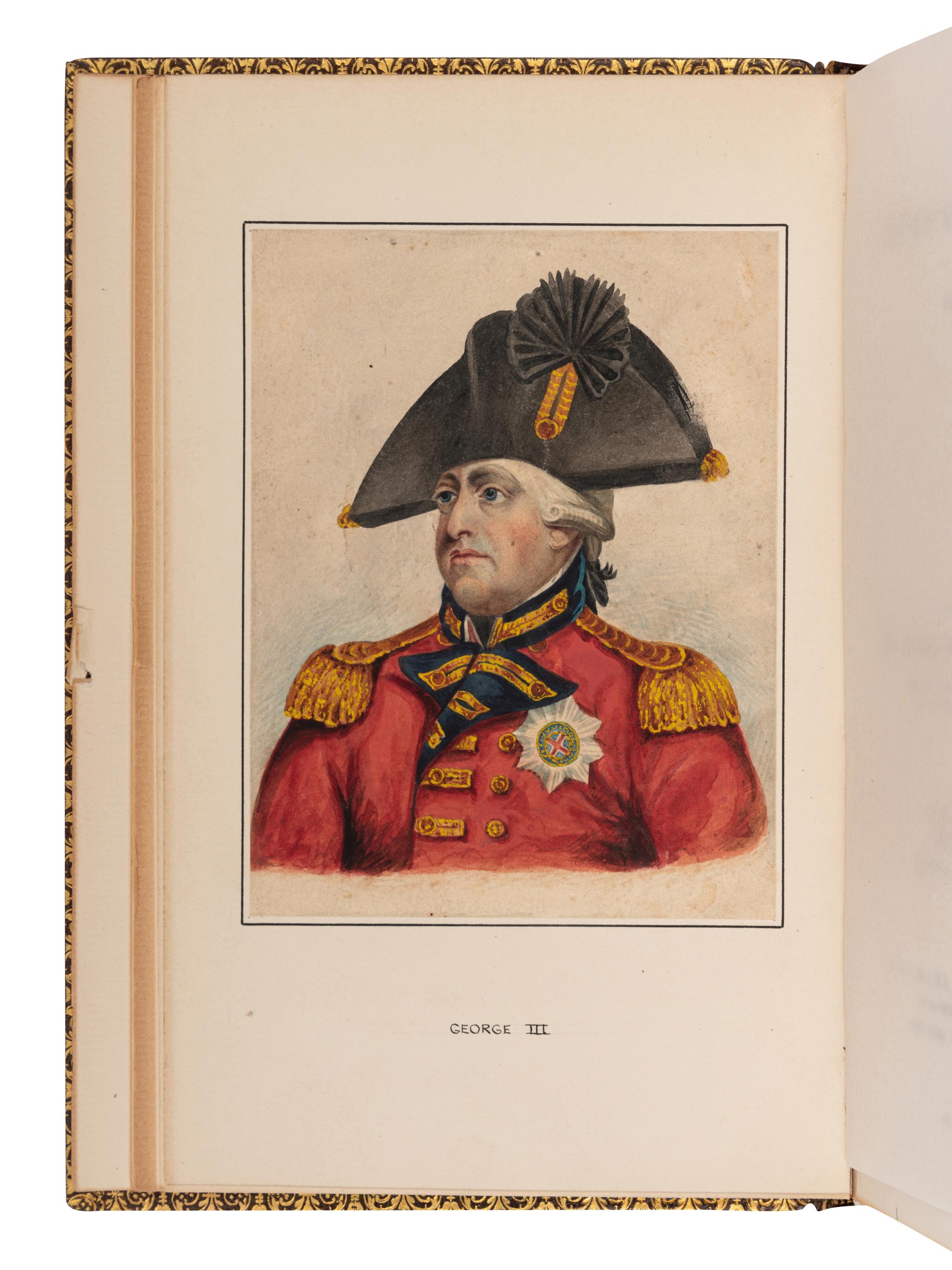 TREVELYAN, George Otto, Sir (1838-1928). The American Revolution . -- George III and Charles James Fox . London, New York, Bombay & Calcutta: Longmans, Green, and Co., 1899-1907, 1912-1914.