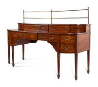 A George III Marquetry Sideboard