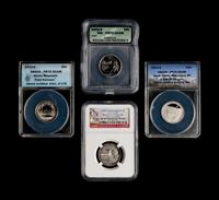 A Very Large Collection of Statehood, Territory and America the Beautiful 25c Clad Mint Coins and Proofs