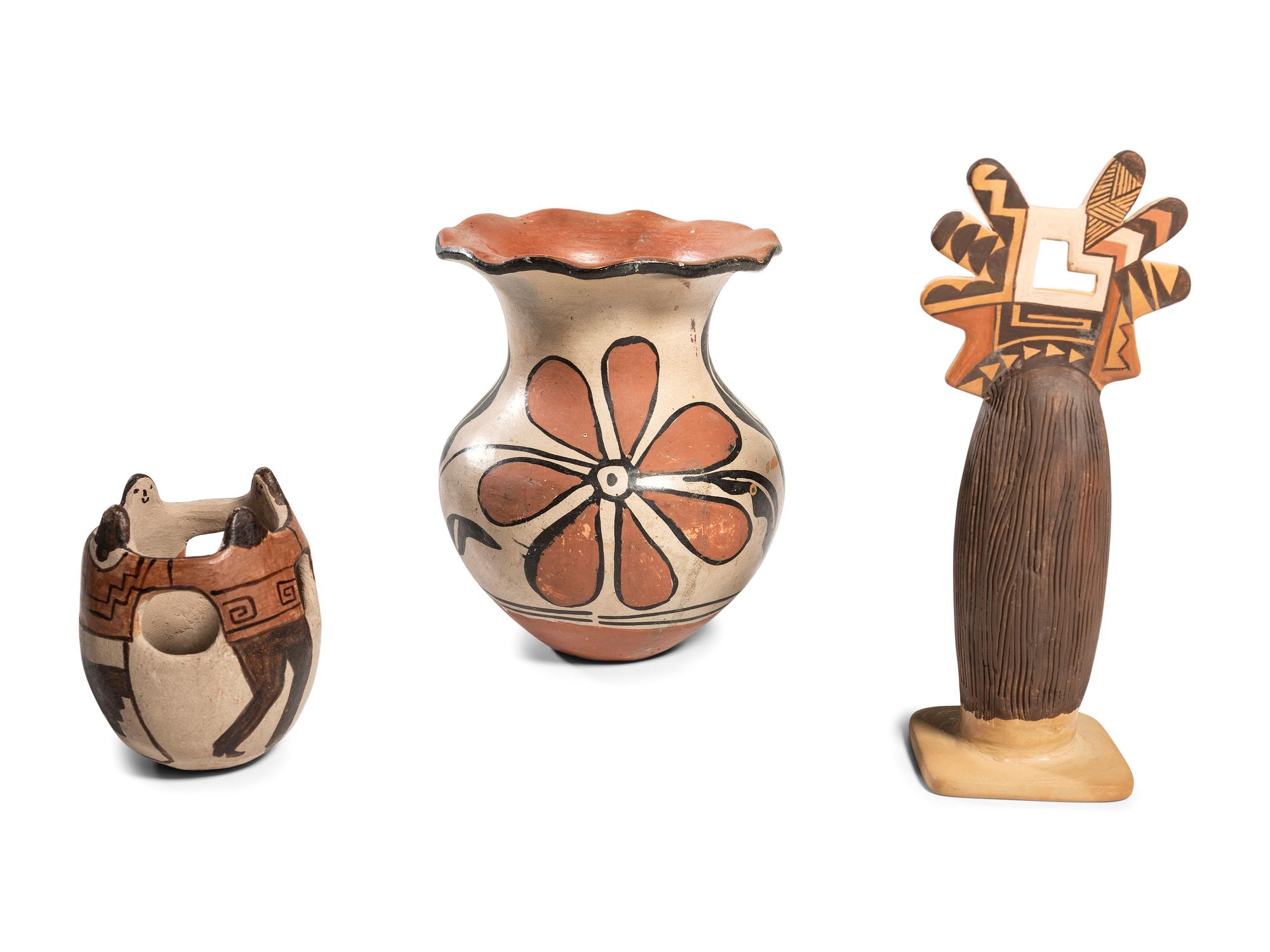 Collection of Pueblo Pottery