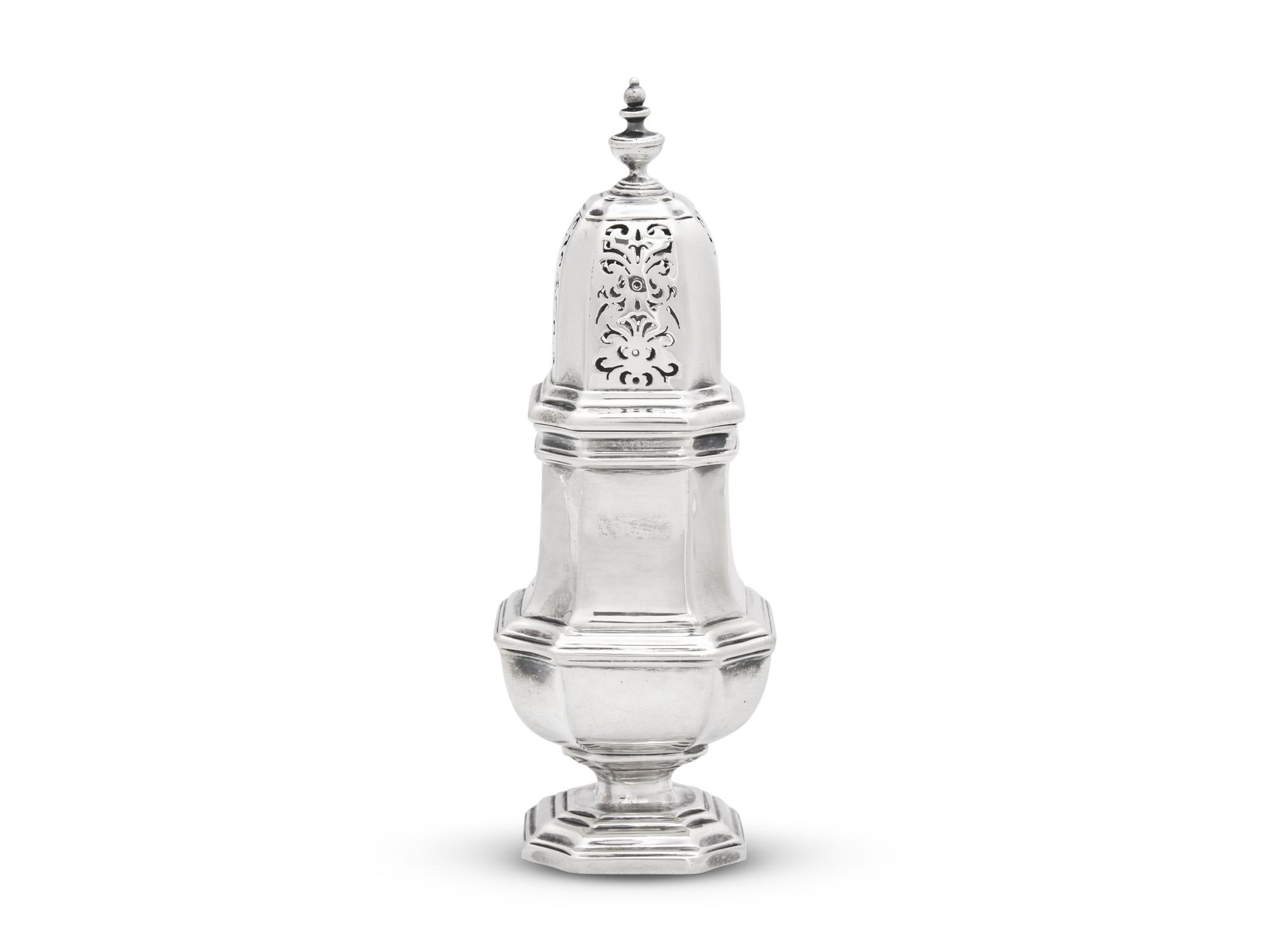 A George V Britannia Silver Caster
