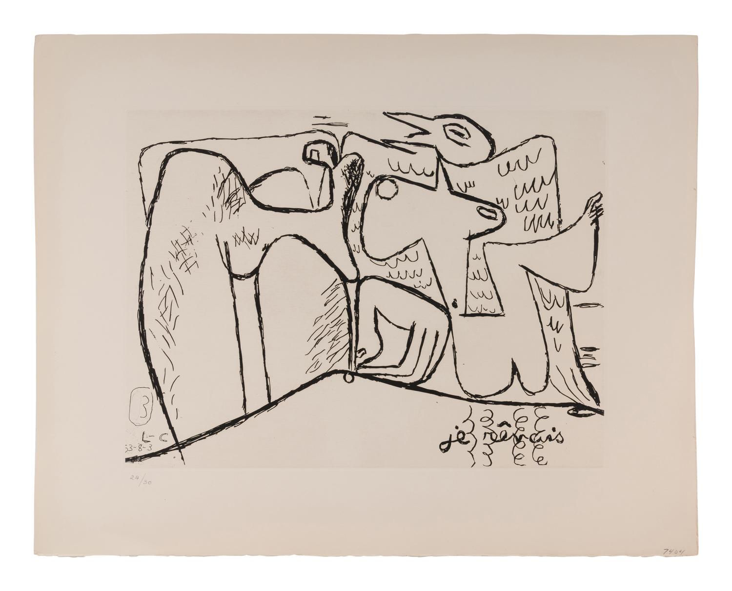 A group of three prints from Unité, 1963-65