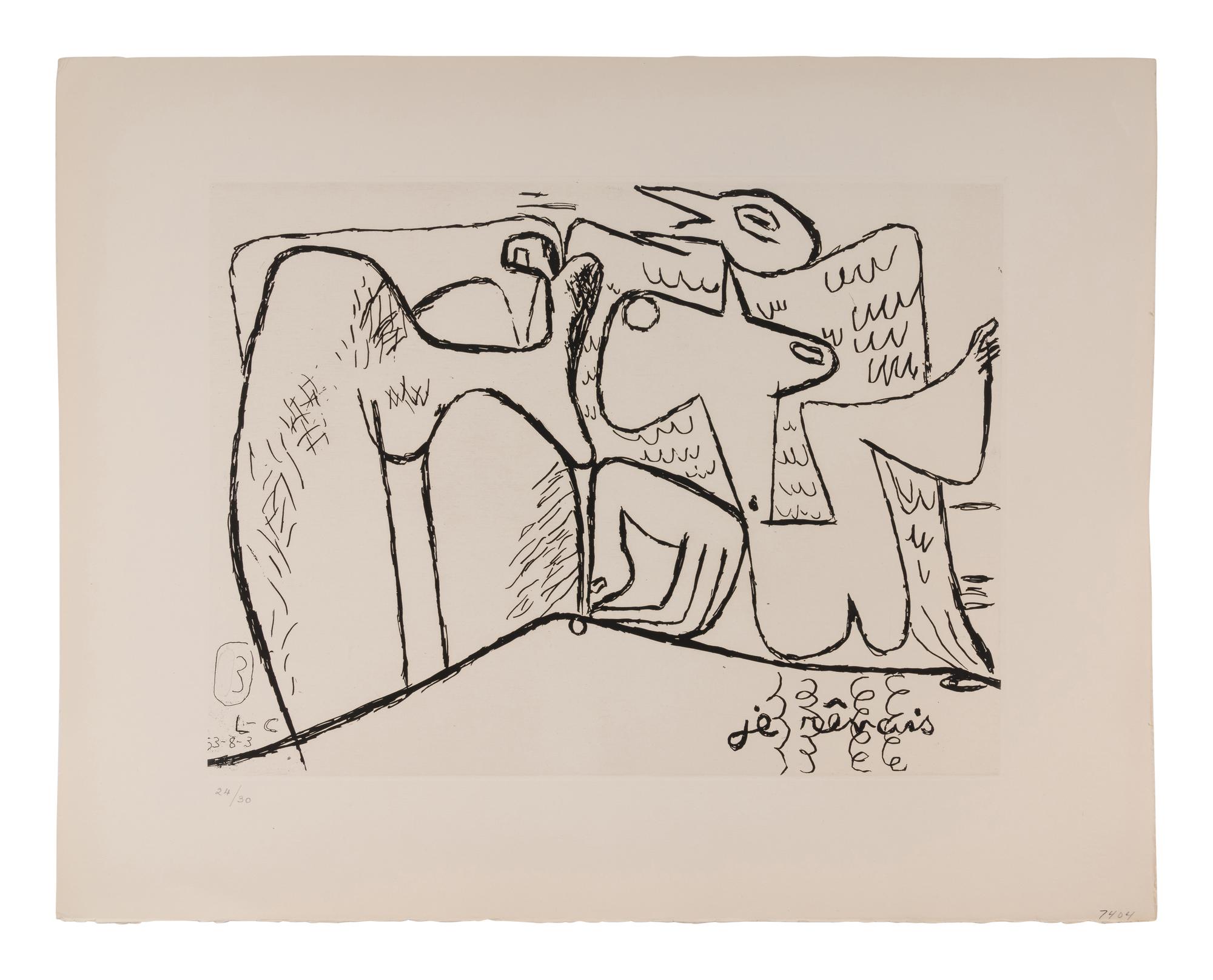 A group of three prints from Unité, 1963-65