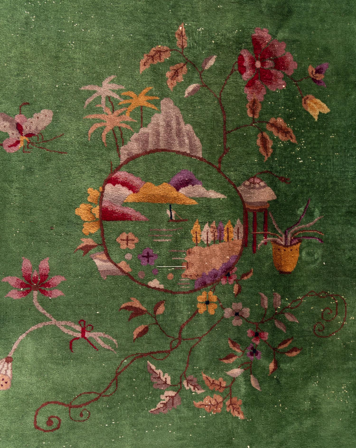 A Chinese Wool Rug