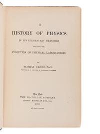 [PHYSICS] -- A group of 4 works in 4 volumes items related to physics, comprising: