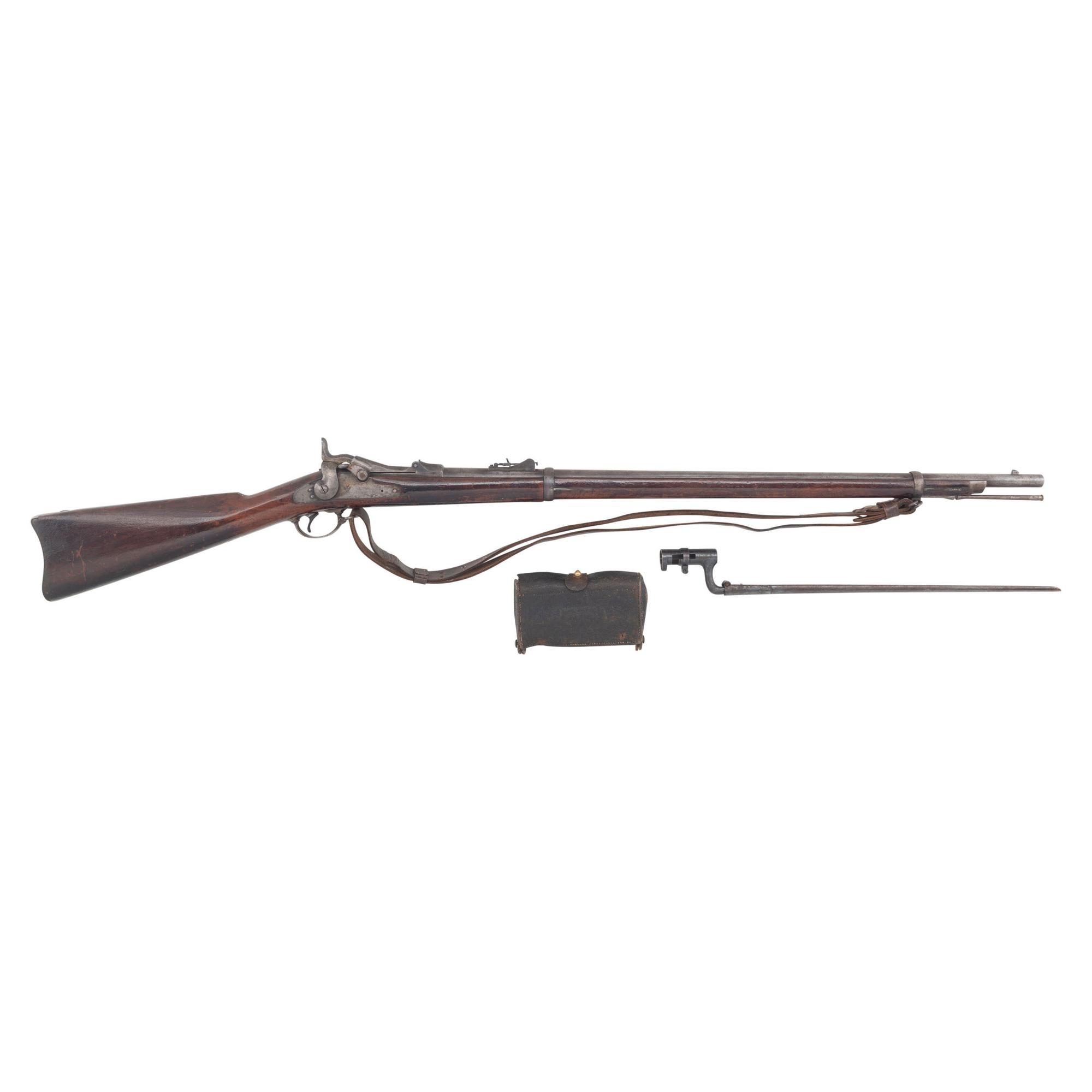 US Model 1873 Trapdoor Rifle with Accessories