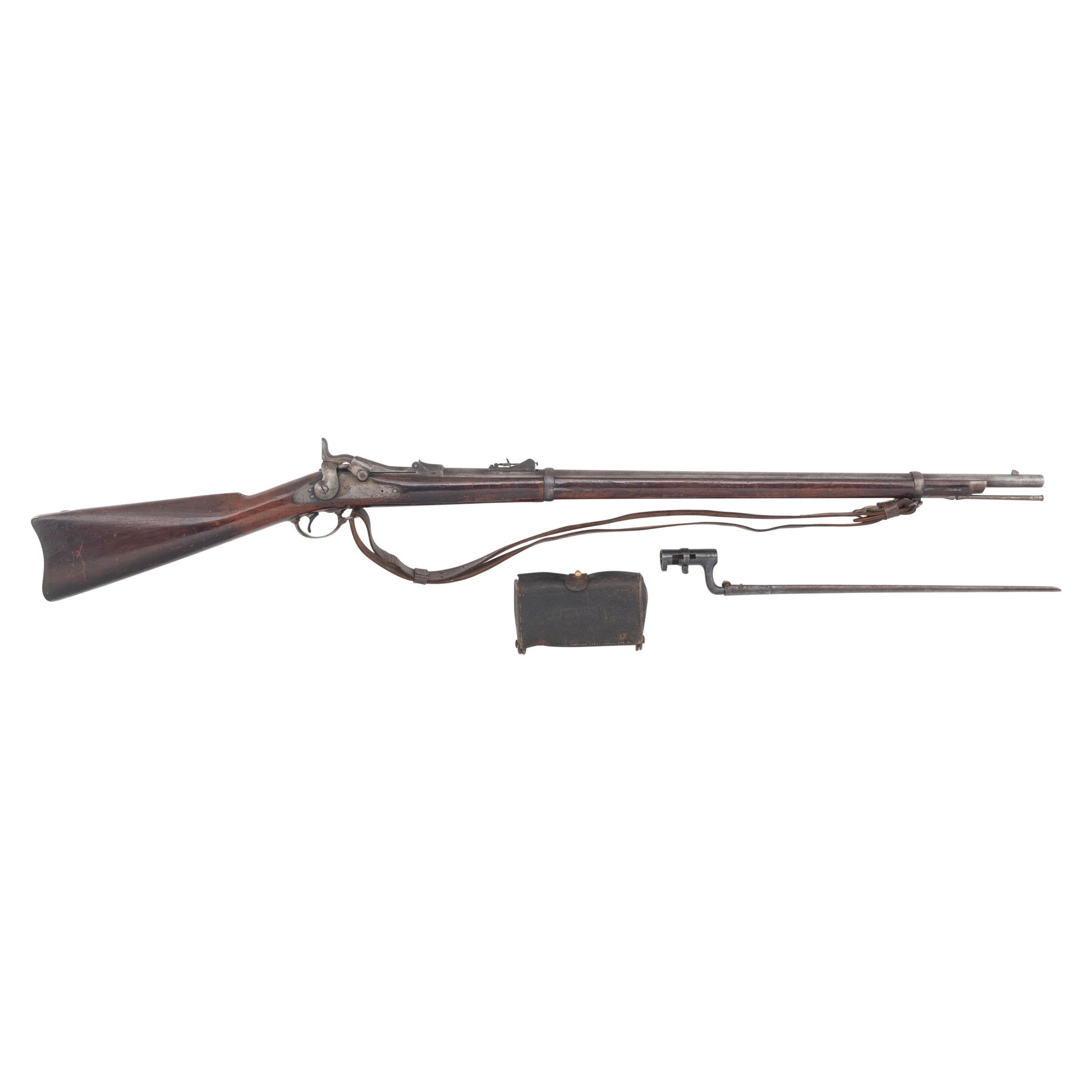 US Model 1873 Trapdoor Rifle with Accessories