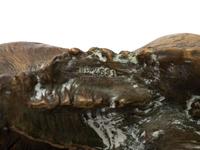 A Patinated Cast Metal Irish Setter