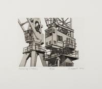 Collection of eight prints from the Print Club of Albany