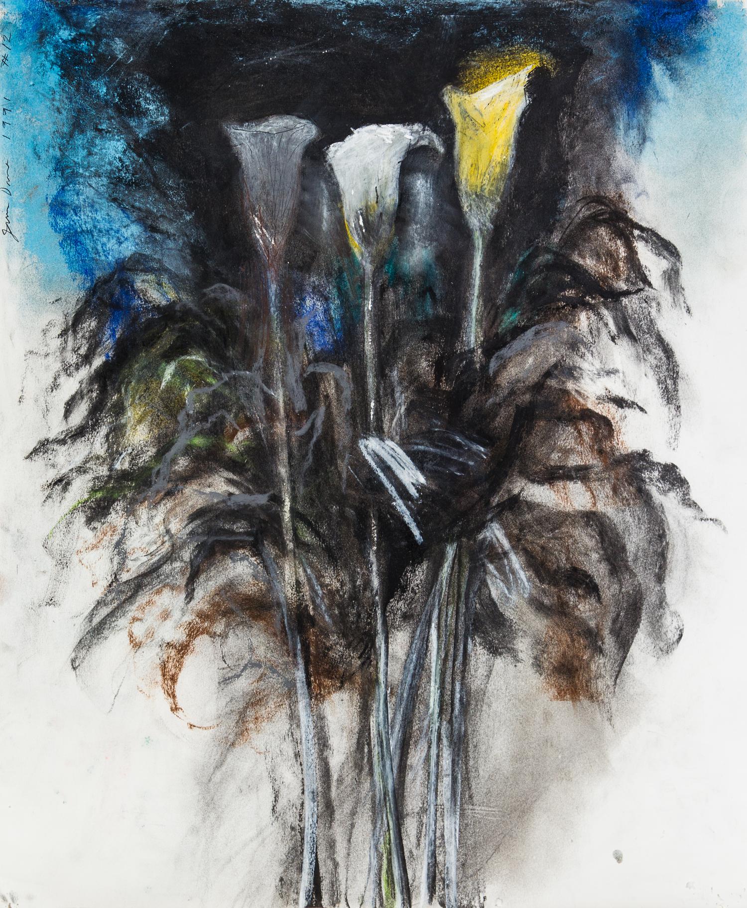Jim Dine, (American, B. 1935), Calla Lilies #12, 1991