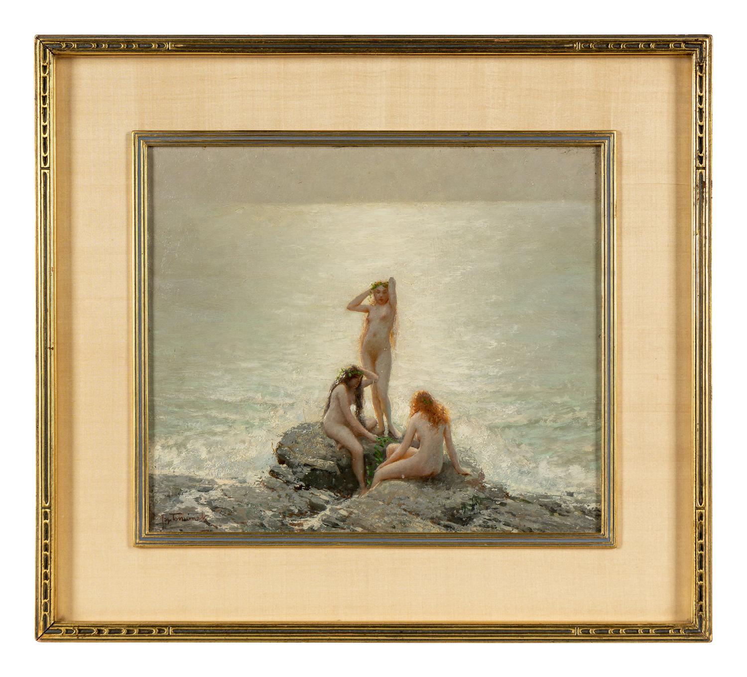 Three Bathers