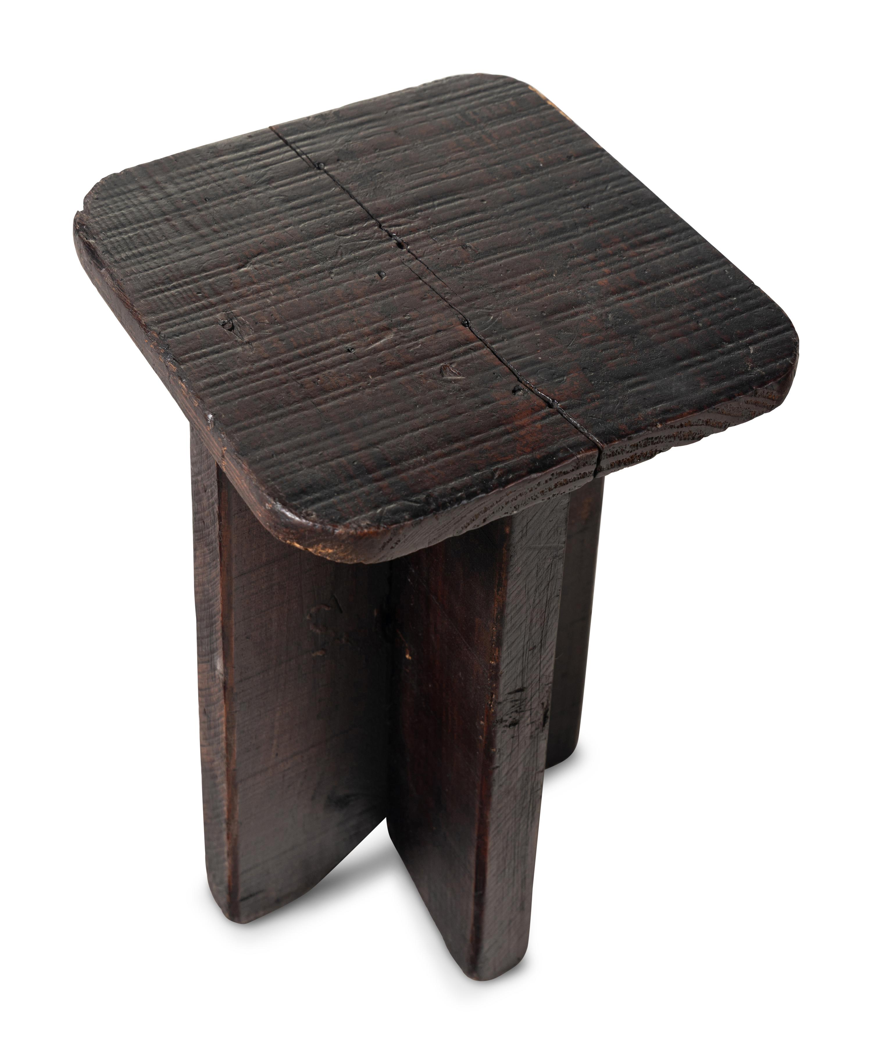 Set of Five Vernacular Stools