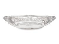 An American Silver Bread Dish