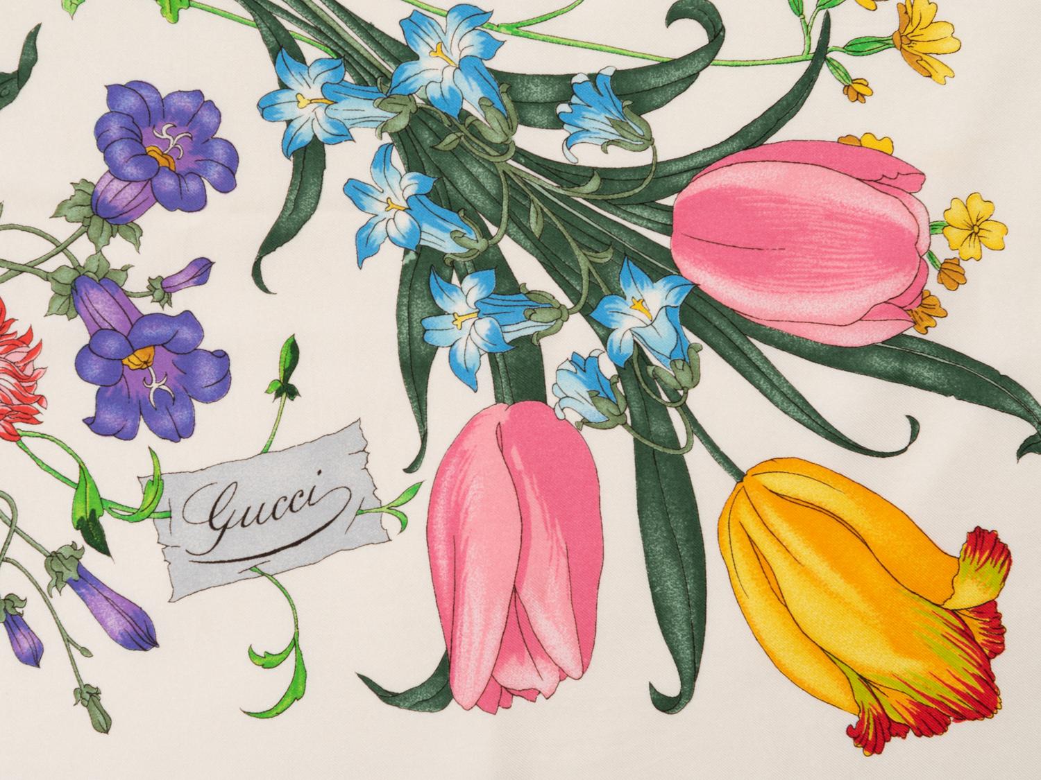 Six Designer Scarves, Including Peter Max, Ferragamo, Pucci, Gucci, and Bob Mackie, 1960-90s