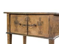 An Italian Painted End Table