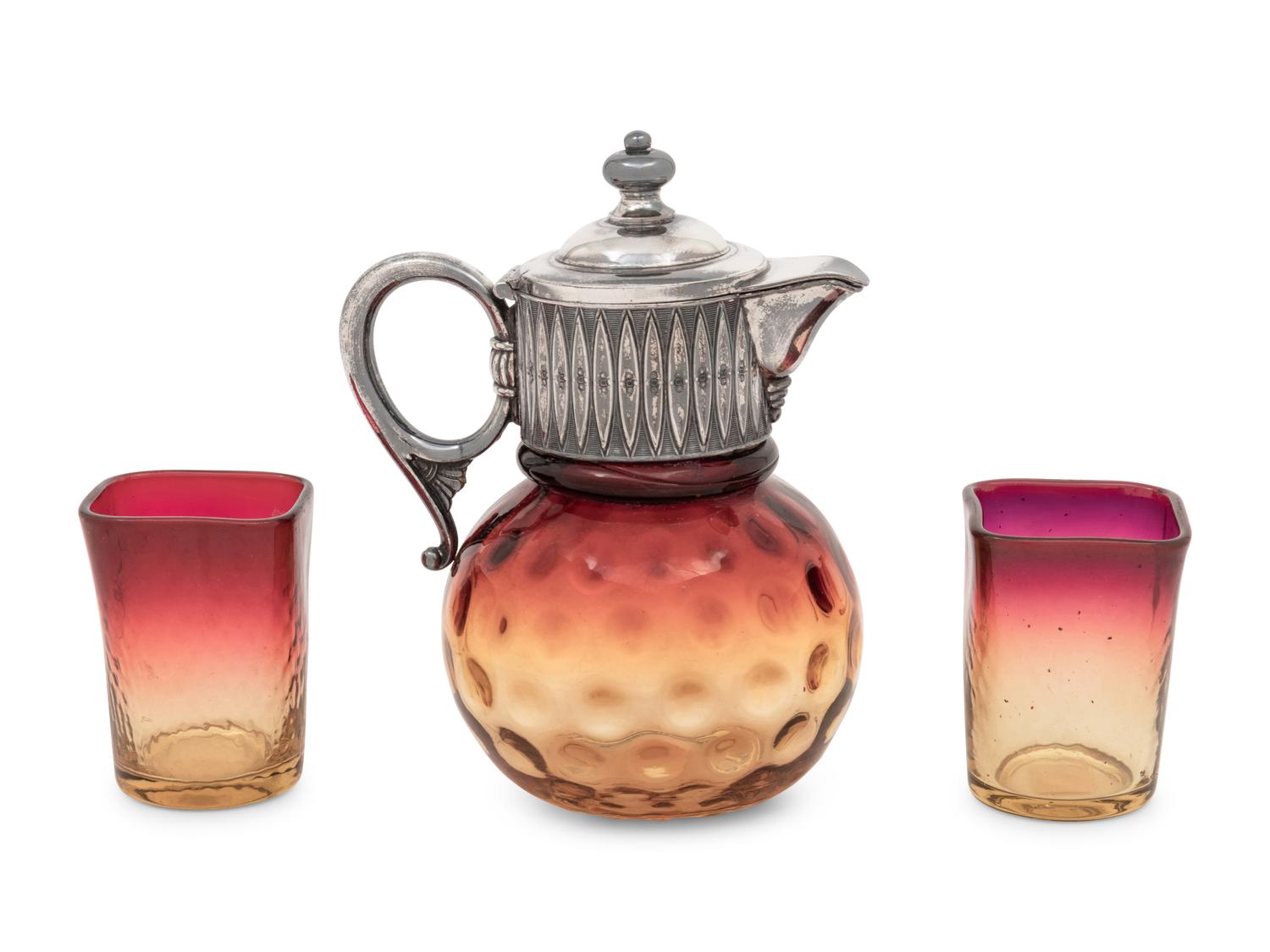 A Collection of Amberina Glass Articles