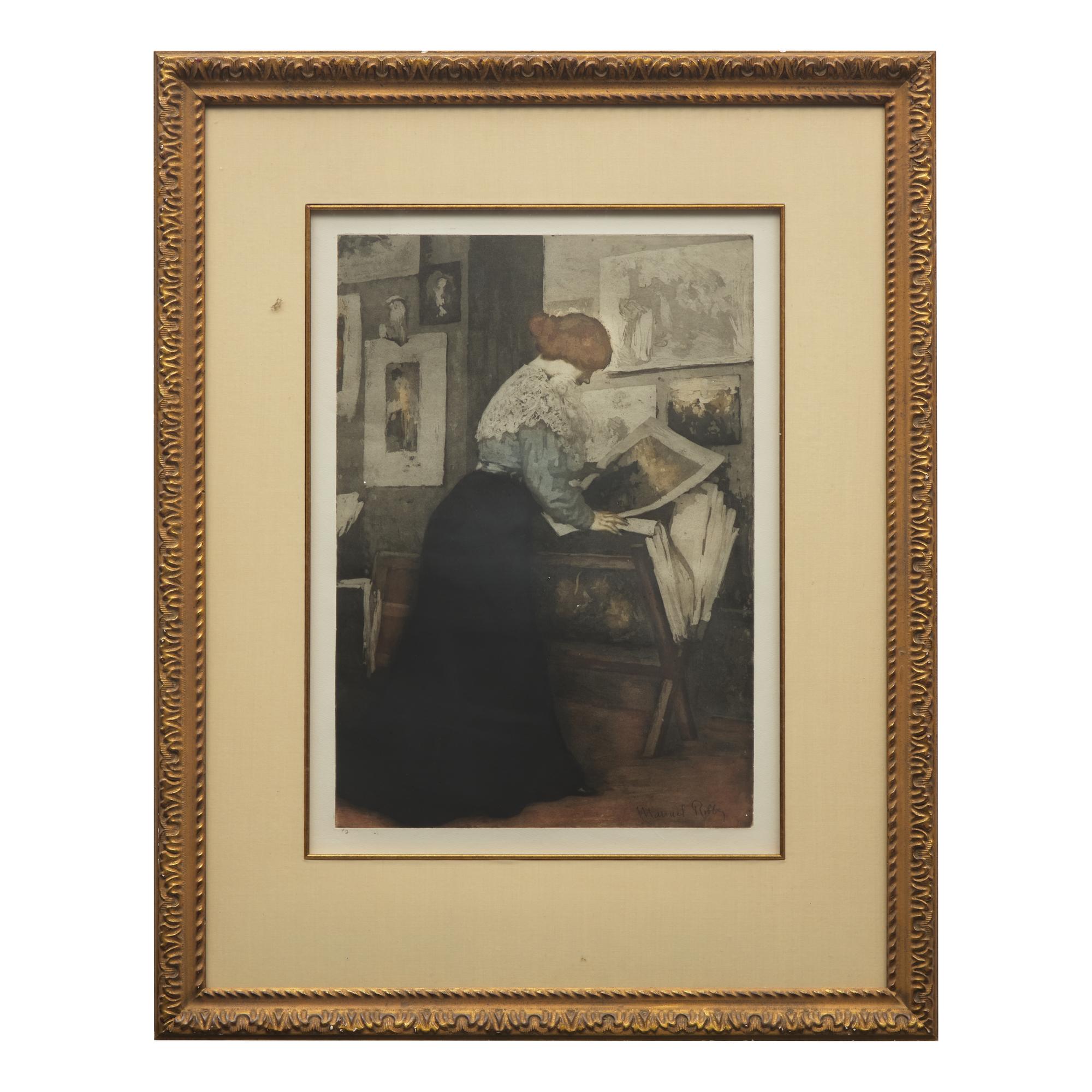 Manuel Robbe (French, 1872-1936) — Dans l'Atelier, c.1907
