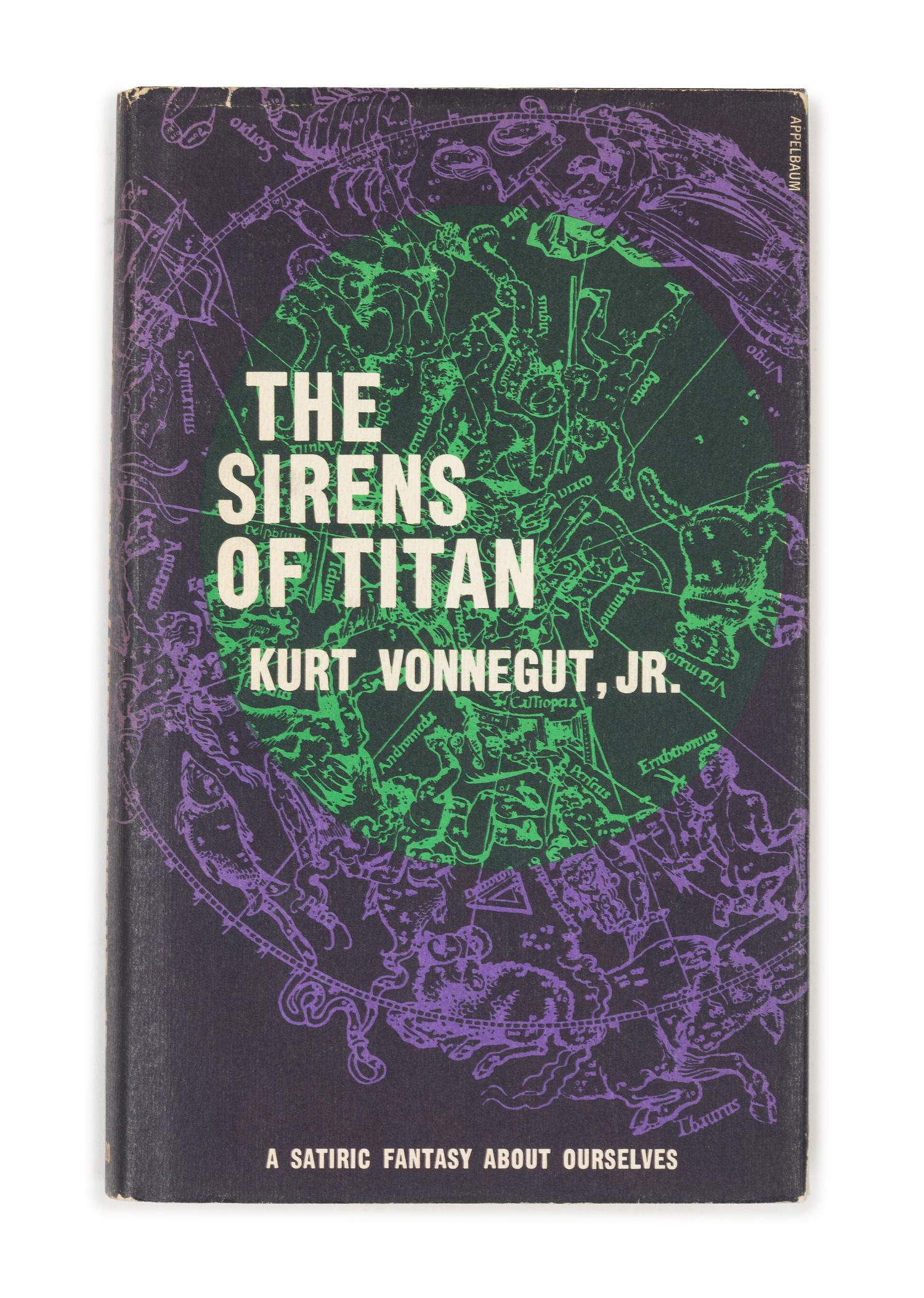 VONNEGUT, Kurt, Jr. (1922-2007). The Sirens of Titan. Boston: Houghton Mifflin Company, 1961. FIRST HARDCOVER EDITION.