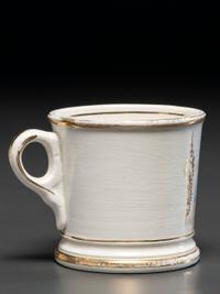 A Moving Van Operator's Porcelain Occupational Shaving Mug