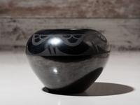 Blackware Pottery Jar, with Gunmetal Finish, 1956-1959