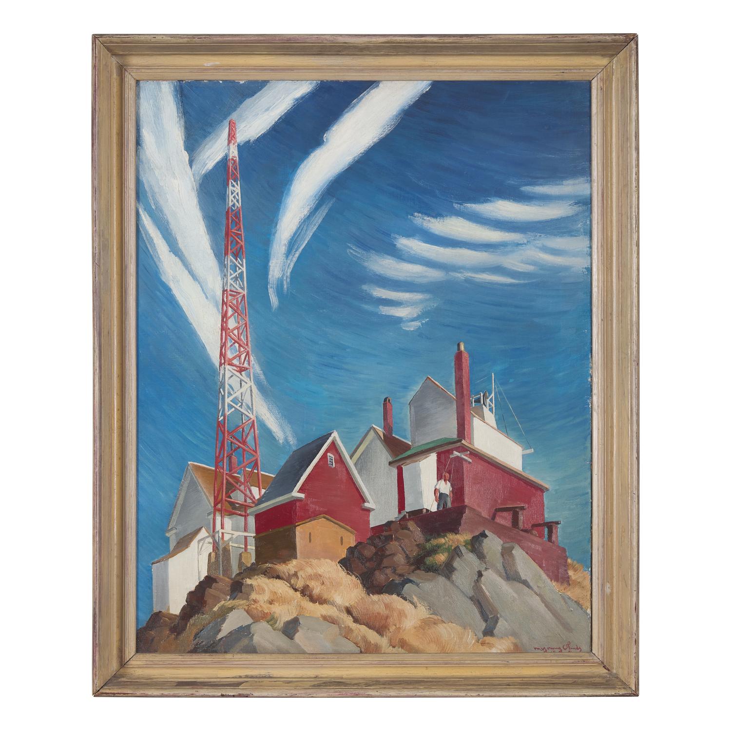 Mildred Young Olmes (American, 1906–1994) — Wind Sweep , 1941