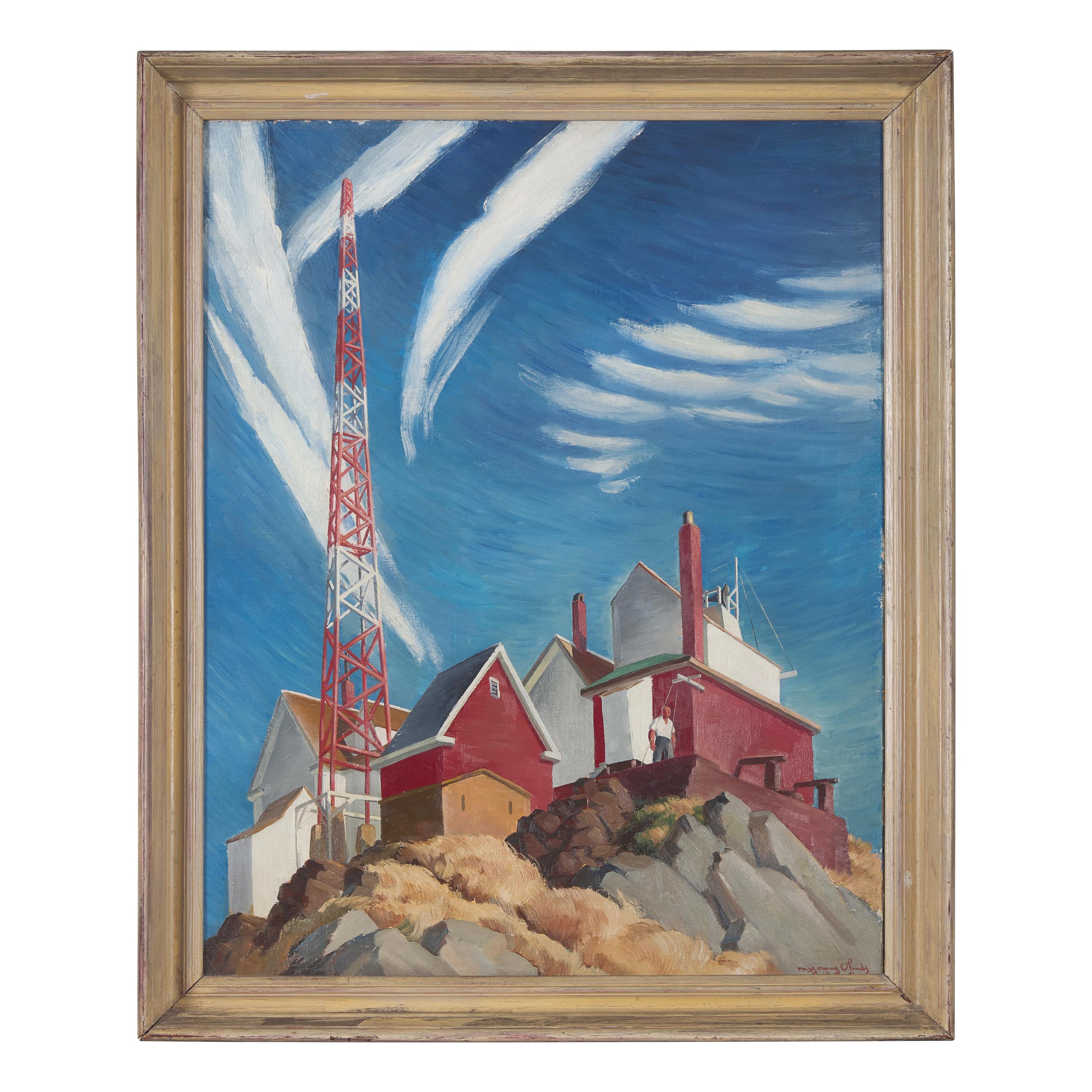 Mildred Young Olmes (American, 1906–1994) — Wind Sweep , 1941
