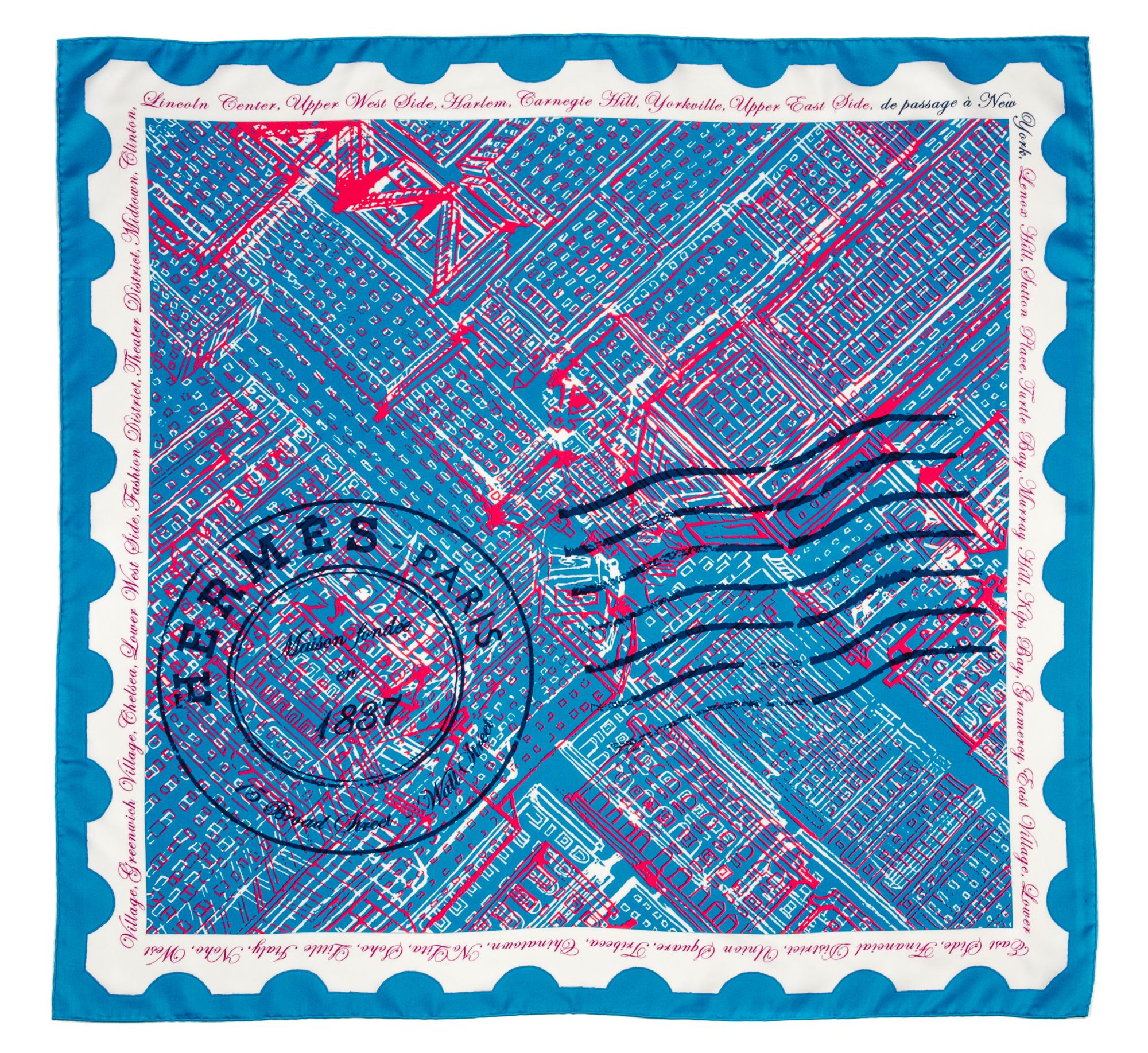 An Hermes 90cm Silk Scarf, 36"x36".