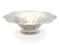 An American Silver Scalloped Edge Bowl — Tiffany & Co., New York, NY, 20th Century