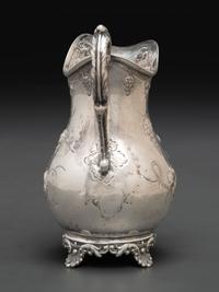 An American Coin Silver Cream Pitcher