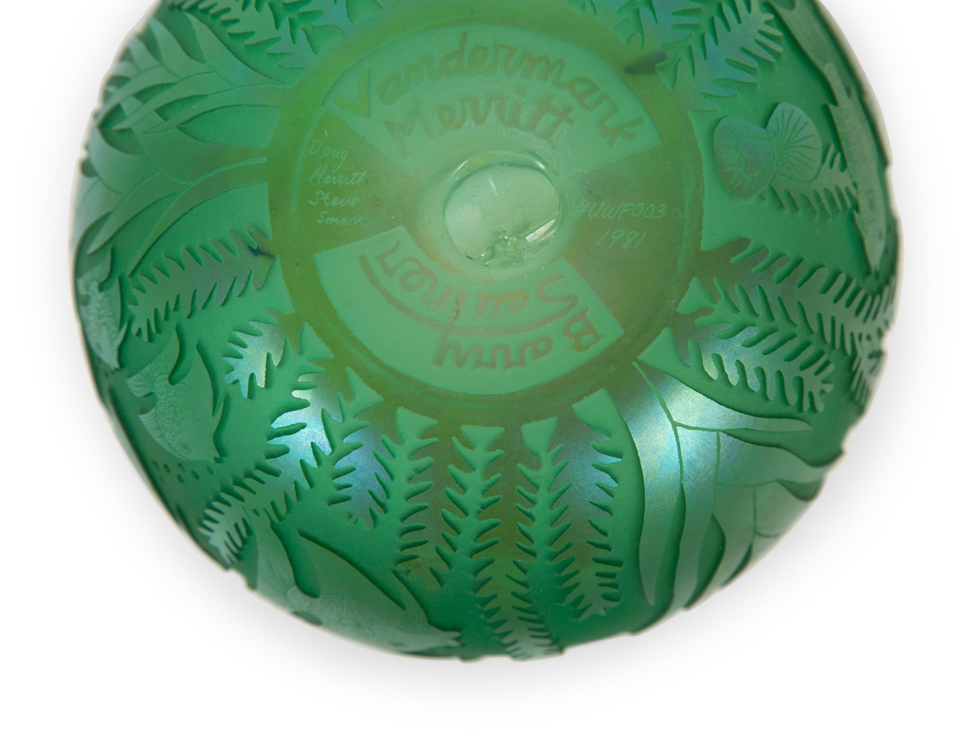 A Cameo Glass Vase , 1981