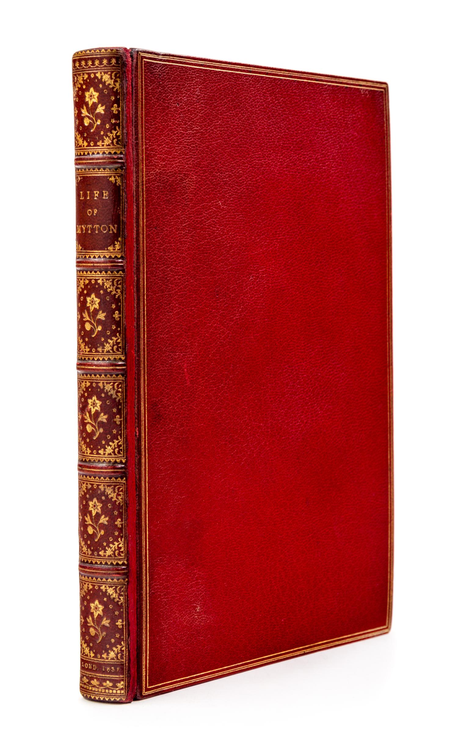 [APPERLEY, Charles James (1777-1843).] Memoirs of the Life of the Late John Mytton… by Nimrod. London: Rudolph Ackermann, 1837.