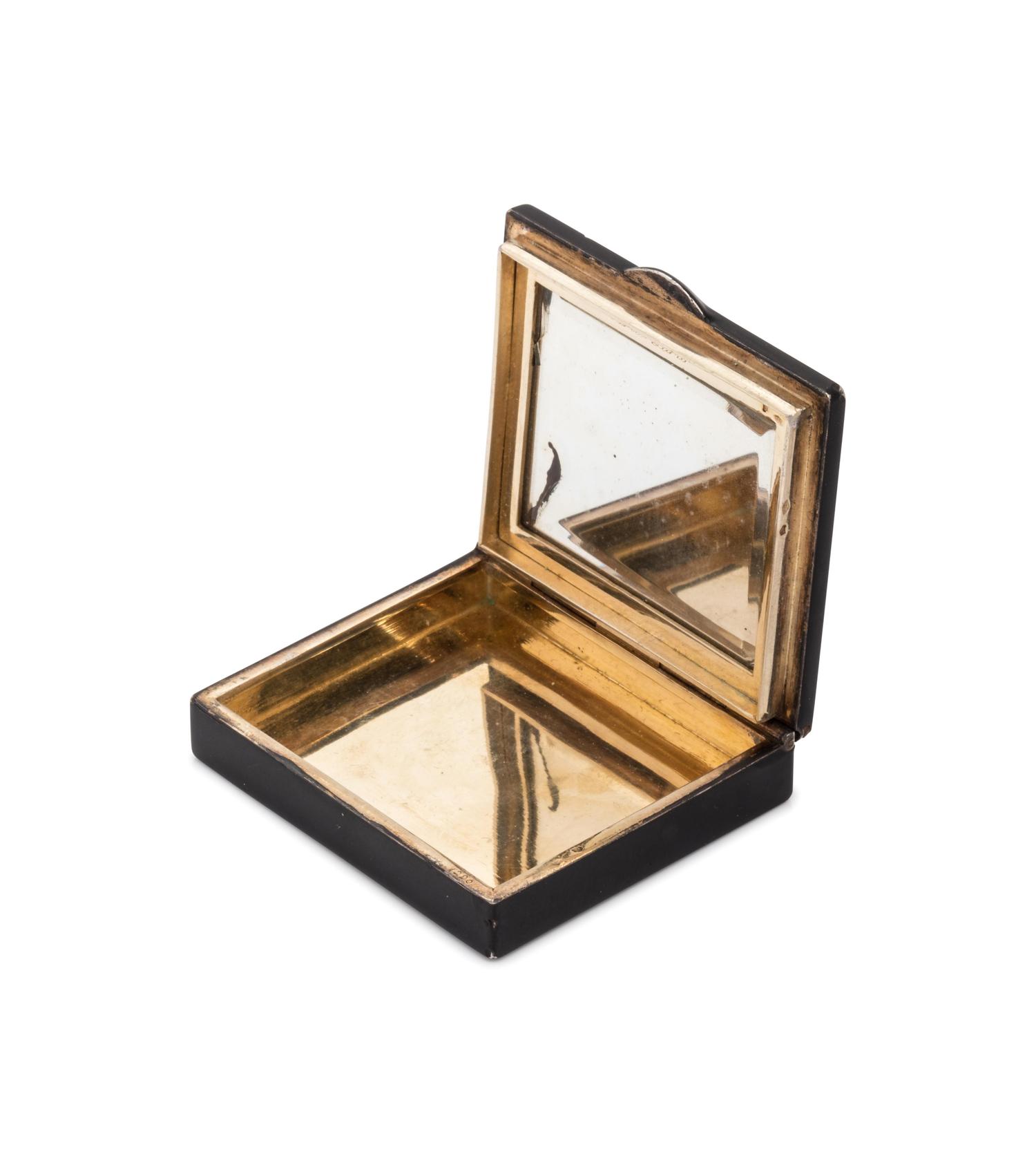 Cartier, Paris, Ruby and Enamel Box