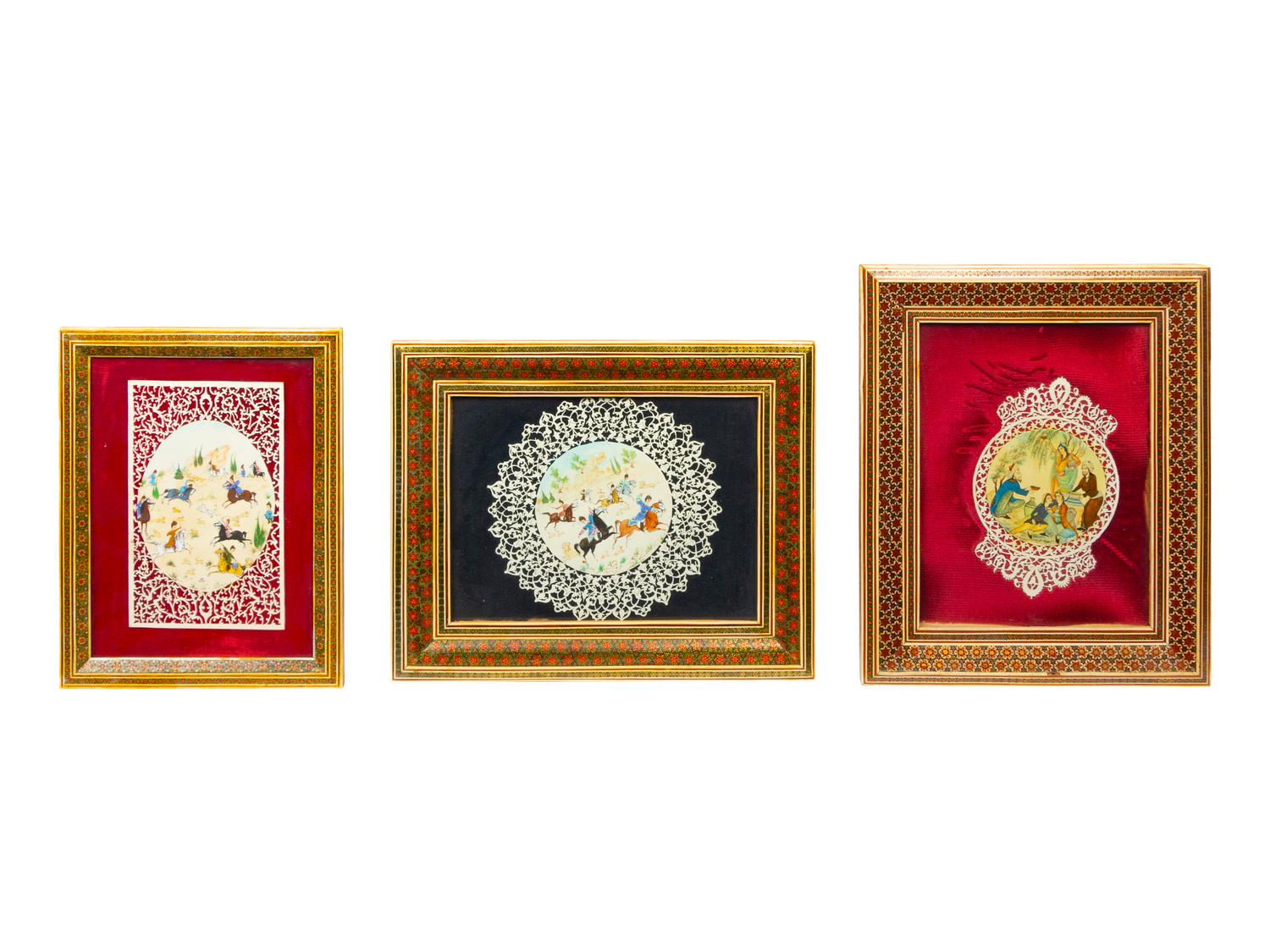 Three Persian Miniatures