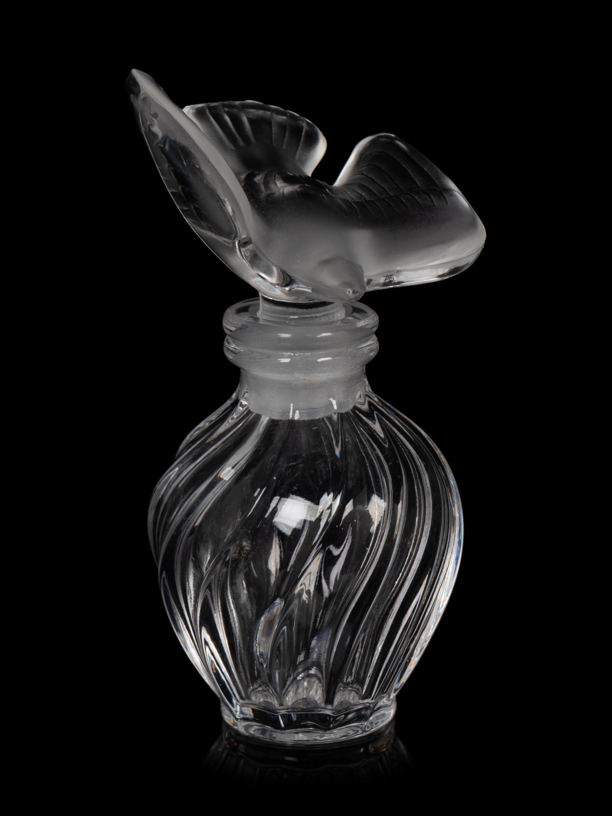 Four Lalique Perfume Bottles