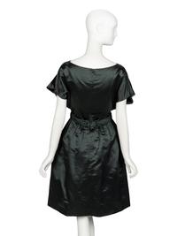 Galanos, Deep Green Cocktail Dress
