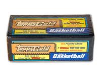 A 1992-93 Topps Gold Basketball Complete Factory Set (Shaquille O'Neal Rookie)