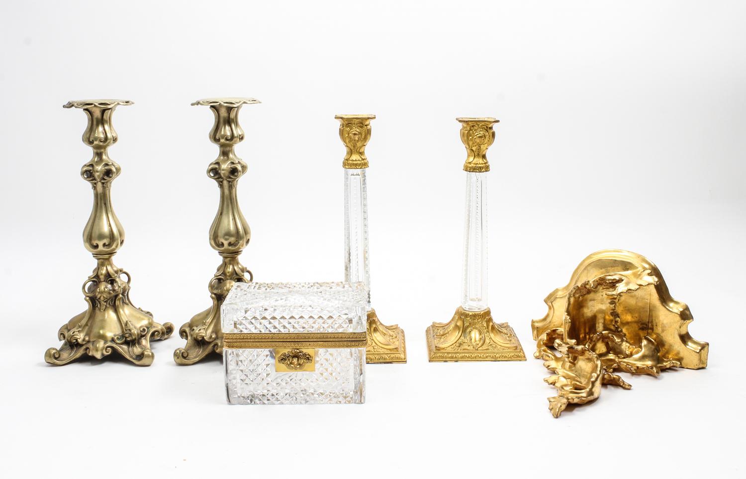 A Collection of Decorative Articles Height of tallest 10 7/8 inches. — 19TH AND 20TH CENTURY