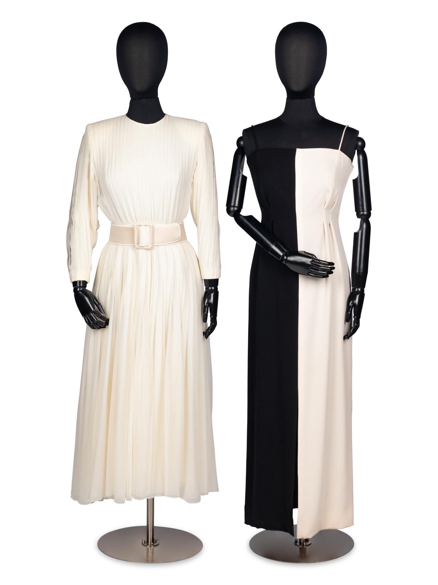 Two Galanos Dresses
