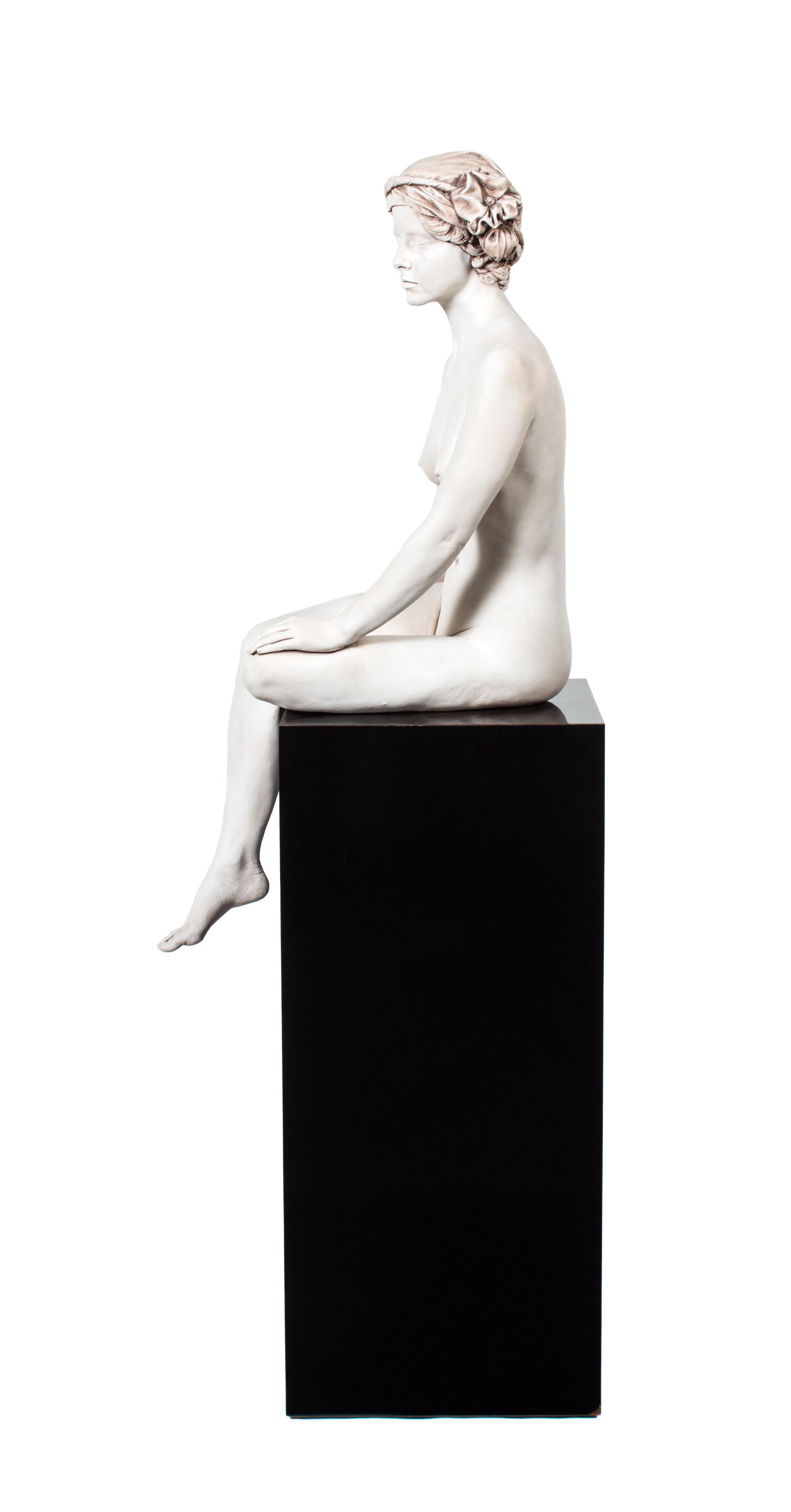 Marc Sijan, (Wisconsin, 20/21st century) , Untitled (Sitting Nude)