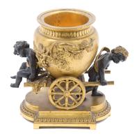 A French Gilt Bronze Figural Group Height 5 5/8 inches. — EDOUARD DROUOT (1859-1945)